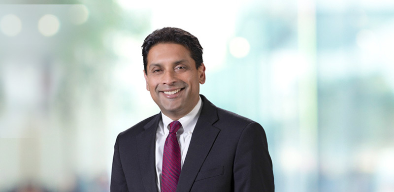 Bharat Varadachari headshot of HeplerBroom attorney Bharat Varadachari