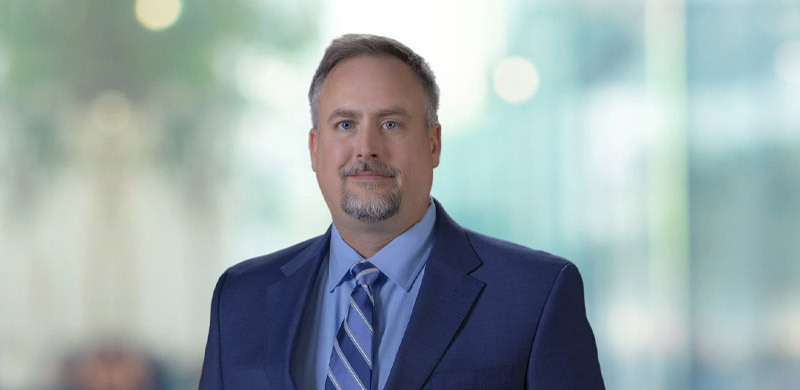 Headshot of HeplerBroom attorney Eric Hall